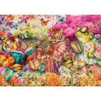 RAVENSBURGER Puzzle Knižný klub 1000 dielikov