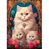 BLUEBIRD Puzzle Mačacie trio 300 dielikov