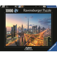 RAVENSBURGER Puzzle Kolekcia Dubaj: Výhľad na mesto snov 1000 dielikov