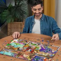 RAVENSBURGER Puzzle Looney Tunes Studio 1000 dielikov