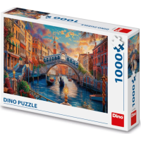 DINO Puzzle Maľované Benátky 1000 dielikov