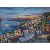 SCHMIDT Puzzle Západ slnka nad Santorini 1000 dielikov