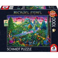 SCHMIDT Puzzle Fantastický rozprávkový svet 1000 dielikov
