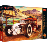 TREFL Puzzle Premium Plus Hot Wheels: Bone Shaker 1000 dielikov