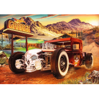 TREFL Puzzle Premium Plus Hot Wheels: Bone Shaker 1000 dielikov