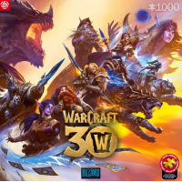 GOOD LOOT Puzzle War of Warcraft: 30th Anniversary 1000 dielikov