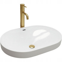 Keramické umývadlo BASARO TERRA - biele