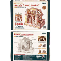 RoboTime 3D mechanická skladačka guličkovej dráhy Londýn