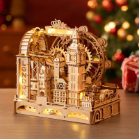 RoboTime 3D mechanická skladačka guličkovej dráhy Londýn