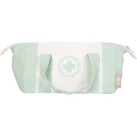 small foot Doktorandský set so zeleno-bielou lekárskou taškou