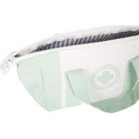 small foot Doktorandský set so zeleno-bielou lekárskou taškou