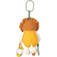 small foot Látková hrkálka Levíček na zavesenie