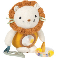 small foot Látková hrkálka Levíček na zavesenie