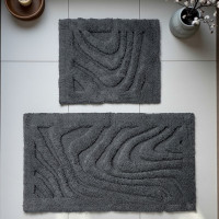 Kúpeľňová predložka BOSTON 11 - grafitová