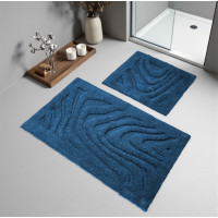 Kúpeľňová predložka BOSTON 11 - tmavo modrá