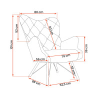 Kreslo MARION (viac variant)