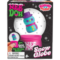 Schylling NeeDoh Vianočná snehová guľa stláčajúca
