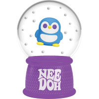 Schylling NeeDoh Vianočná snehová guľa stláčajúca