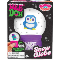 Schylling NeeDoh Vianočná snehová guľa stláčajúca