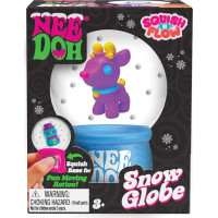 Schylling NeeDoh Vianočná snehová guľa stláčajúca