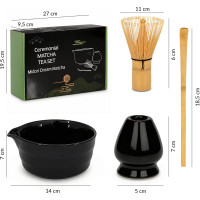 Matcha set MIDORI DREAM - čierny