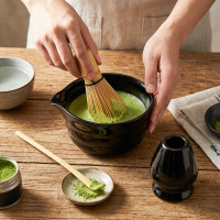 Matcha set MIDORI DREAM - čierny