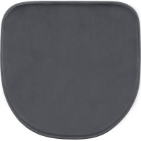 Podsedák na stoličku MARIE 39x38 cm - grafitový