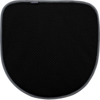 Podsedák na stoličku MARIE 39x38 cm - grafitový