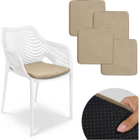 Podsedák na stoličku MARIE 38x38 cm - béžový