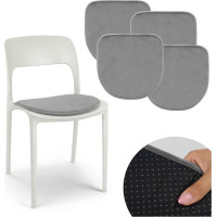 Podsedák na stoličku MARIE 39x38 cm - šedý