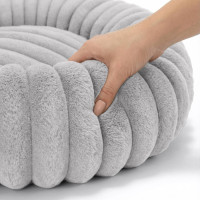 Pelech pre psy a mačky ROYAL LOUNGE 60 cm - šedý