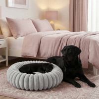 Pelech pre psy a mačky ROYAL LOUNGE 90 cm - šedý