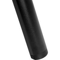 Skladacie kovové schodíky EASYSTEP čierne - 2stupňové