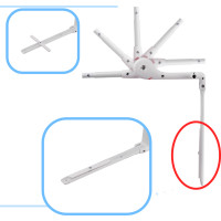 Bezpečnostná zábrana k posteli - 90 cm - Ovečka