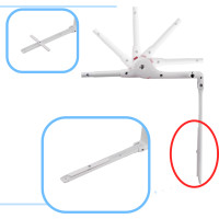 Bezpečnostná zábrana k posteli - 90 cm - Slon
