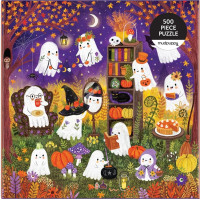 Mudpuppy Puzzle Strašidelná stretnutie 500 dielikov