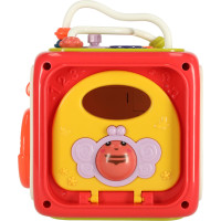 Manipulačná zmyslová Montessori kocka 6v1