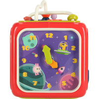 Manipulačná zmyslová Montessori kocka 6v1