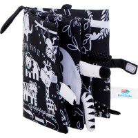 Zmyslová kniha Mäkké zvieracie chvostíky - Safari