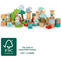 small foot Stavebnice Priatelia z džungle