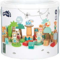 small foot Stavebnice Priatelia z džungle