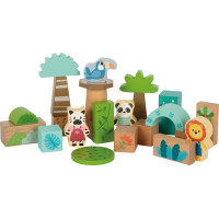 small foot Stavebnice Priatelia z džungle