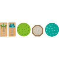 small foot Stavebnice Priatelia z džungle