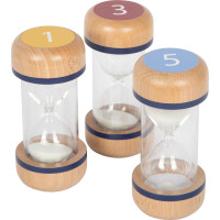 small foot Sada drevených presýpacích hodín