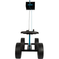 small foot Bager s kolieskami modrý