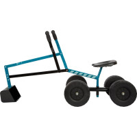 small foot Bager s kolieskami modrý