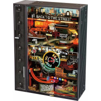 RoboTime 3D mechanická skladačka guličkovej dráhy Hip-hopová ulica