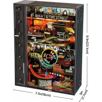 RoboTime 3D mechanická skladačka guličkovej dráhy Hip-hopová ulica