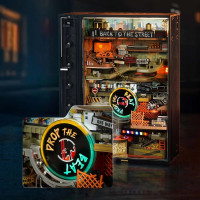 RoboTime 3D mechanická skladačka guličkovej dráhy Hip-hopová ulica