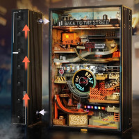 RoboTime 3D mechanická skladačka guličkovej dráhy Hip-hopová ulica